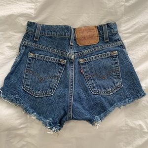Levi’s Denim Cut Off Shorts